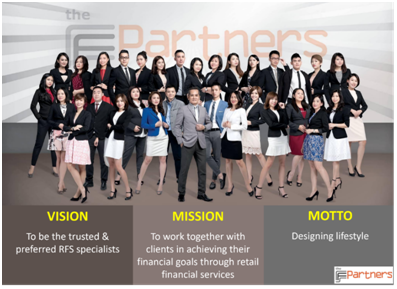 The RFS Partners: vision, mission, and motto.