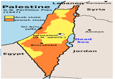 UN 1947 Palestine-Israel Partition