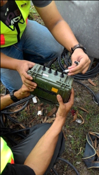Figure 14: Setting up the traffic counter 