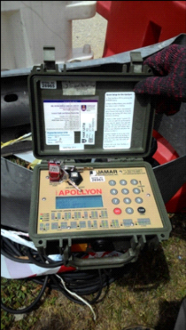 Figure 15: Downloading data from Trax Appolyn Traffic Counter