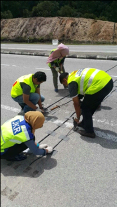 Figure 16: During the uninstallation of road tube