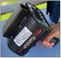 Figure 8: Laser meter detector                  