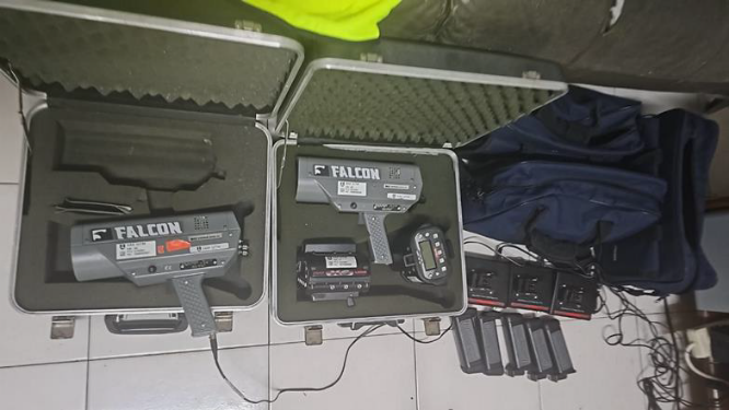 Radar Gun & Laser Gun for the Spot Speed Study at Meru Tunnel