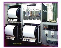 the visual of the seismograph